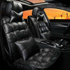A Pair of Leather Front Car Seat Covers Protect Back Support Cushion