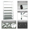 10 Tier Shoe Rack Cabinet Closet Storage Organiser Stand Shelf Dustproof Holders