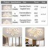 Aluminum LED Ceiling Lamp Ring Light Chandelier Lights Fixture Living Bedroom