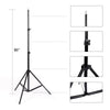 Vamery Continuos Lighting Black White Green Screen Umbrella Light Stand Kit UK