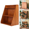 Retro Wall/Desktop Wooden Drawers Storage Cabinet Organiser Cosmetic Jewelry Box