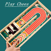 Family Games Wooden Board ToysFast Sling Puck Game Hockey Catapult Bumper Chess