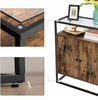 Industrial Style Storage Cabinet Cupboard Slim Unit Small Sideboard Vintage