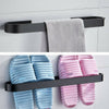25cm New Towel Rail Rack Holder Wall Mounted Bathroom Shelf Stainless steel UK