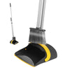 Strong Long Handled Dustpan and Brush Soft Bristles Broom Lobby Dust Pan Set