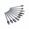Carbide Burr Die Grinding Shank Tungsten Rotary Drill Set Metal Carving Bit Tool