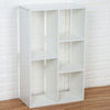 Shelving Book Shelf Unit 5 Cube Storage Bookcase Display Cabinet Wood Furniture