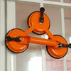 2 x Suction Cup TRIPLE Pad Lifter 100kg Sucker Plate Glass tile Mirror Lifter