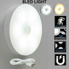 8 LED Motion Sensor Lights PIR Bathroom Night Light with USB Cable Cabinet Stair