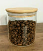 High quality Airtight Glass Storage Jars with Bamboo Lids