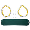 Outdoor Kids Children Swing Garden Safety Seat Set EVA & Galvanized Iron Chain
