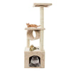 Cat Tree Tower Kitten Scratching Post Pet Activity Centre Scratcher Beige