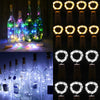 10x Wine Bottle Fairy String Lights 2M 20LED Battery Cork For Xmas Wedding Party