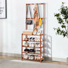 Coat Hat Shoes Rack Stand Clothes Umbrella Stands Hanger Hall Shelves Storage
