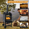 Outdoor Pizza Oven Wood-fired Pizza Maker Pizza Stone with Waterproof Cover