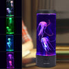Colour Changing LED Jellyfish Lava Light Aquarium Desk Home Bedroom Decor UK