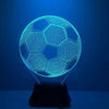 3D LED Night Light Football Table Lamp Kids Gift Colour Changing Home Decor