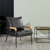 1/2/3 Seater Faux Leather Sofa Armchairs Couches Livingroom Black Brown Modern