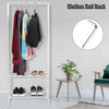 Heavy Duty Metal Clothes Storage Rack Coat Hanging Rail Shoe Stand Garment Shelf