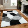 Non Slip Shimmer Sparkle Shaggy Rug Thick Pile Living Room Kitchen Lounge Carpet