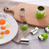 9pcs Mini Stainless Steel Fruit Vegetable Cookie Shape Cutters Kid Food Mold Set