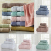 3Pcs 100% Cotton Bath Sheet Large Towel Set Super Soft Face Hand Bathro