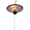 1.5KW Patio Ceiling Heater Hanging Indoor Tent Halogen Outdoor Electric PullCord