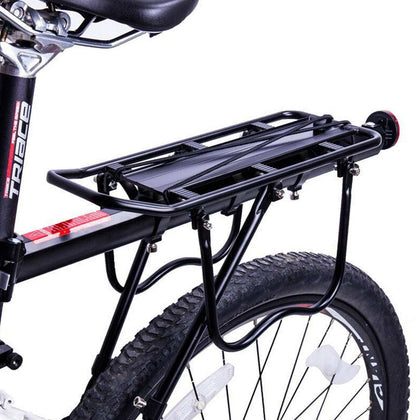 Alloy Rear Bicycle Pannier Rack Carrier Bag Luggage Cycle Mountain Bike Carrier