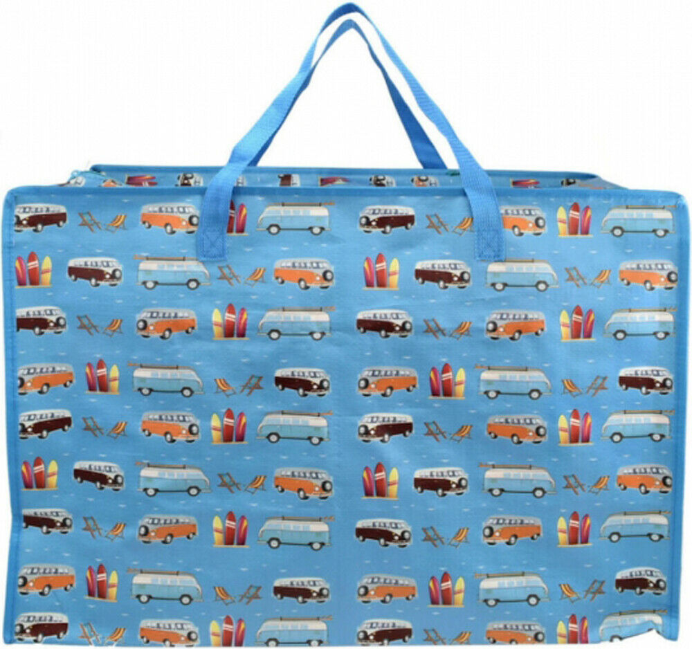 Jumbo Extra Large Laundry Shopping Bags Reusable Zip Up Kids Toys Storage  Bag
