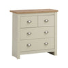 Lisbon 2+2 4 Drawer Chest Storage Bedroom Cabinet Furniture Cream Oak