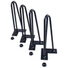 Hairpin Table Legs Furniture Set Hair Pin Desk Bench Steel Black Coffee Chair