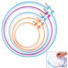 5 PCS Cross Stitch Hoop Set Kit 4.9 Inches To 10.6 Inches Embroidery Tool