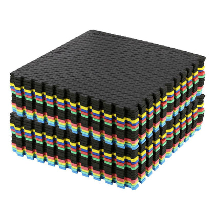 EXTRA THICK GYM FLOORING INTERLOCKING FLOOR MATS EVA SOFT FOAM MAT YOGA TILES