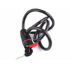 Bike Bicycle Lock Duty Safety Steel Coil Spiral Security Cable Lock with 2 Keys