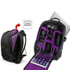Large Travel DSLR SLR Camera Backpack Laptop Notebook Bag Case Cover Waterproof