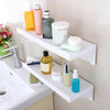 Bathroom Kitchen Corner Shower Suction Shelf Tidy Wall Storage Basket Caddy Rack