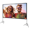 VEVOR Projector Screen with Stand 150 inch 16:9 4K 1080 HD Movie Screen Tripods