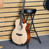 Folding Guitar Stool Heavy Duty Stage Player Bar Stand Chair w /Guitar Support