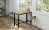 Bar Table Industrial Table Dining Table With Metal Frame for Kitchen 120*60*90cm