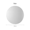 50cm Circular Round Glass Bathroom Mirror with wall hanging fixings Wall Decor