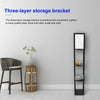 Modern Shelf Floor Lamp Soft Light 4-tier Open Shelves Storage Display Decor DIY