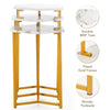 Nesting Coffee Tables 3 Pc Set of Marble Side Tables Plant Stands & Nightstands