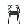 Set of 4 Masters Chairs Modern Style Office Home Dining Chairs Black/White/Gr