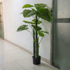 Artificial Alocasia Tree Plant Pot Home Office Exotic Tropical Decor Realistic