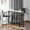 Tall Breakfast Bar Table Industrial Kitchen Dining Room Furniture Modern Style