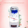 Preserved Flower Eternal Rose Bluetooth Speaker Flower Night Light Home Decor UK