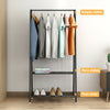 Clothes Rail Hanging Coat Stand Shoe Rack Shelf Storage Wardrobe Organizer DIY