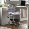 Cushioned Computer Gaming Desk Office Chair Executive Swivel Leather Home Desk