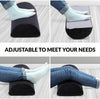 Ergonomic Memory Foam Foot Rest Under Desk Home Office Cushion Pillow Black