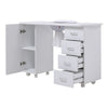 Manicure Nail Table Nail Art Beauty Technician Desk Workstation w/Dust Collector